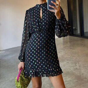 Multi Sparkle Mini Azealia Dress